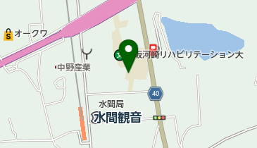 河崎会こころのクリニックの地図画像