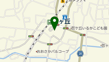 やまぐち眼科の地図画像