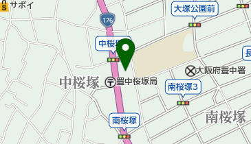 にしだ耳鼻咽喉科の地図画像