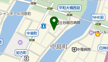 中島土谷クリニックの地図画像