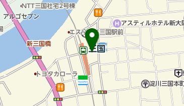 うらいさみ整形外科の地図画像