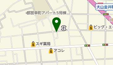 こうなんクリニックの地図画像