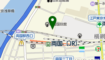 日本相撲協会診療所の地図画像