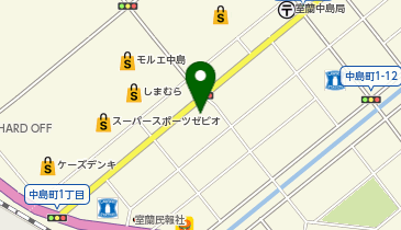 室蘭こころのクリニックの地図画像