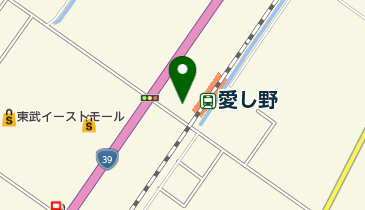 愛し野内科クリニックの地図画像