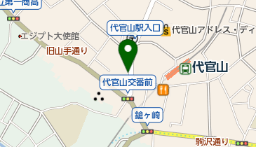 オーキッド代官山クリニックの地図画像
