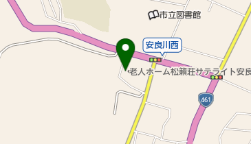 やすらぎの丘温泉病院付属安良川クリニックの地図画像