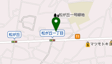 松が丘内科クリニックの地図画像