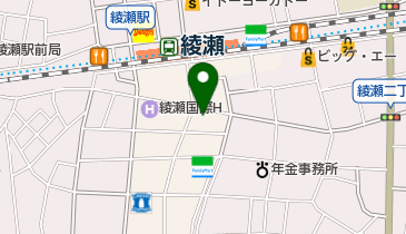 ハートクリニックの地図画像