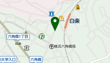 はくらく耳鼻咽喉科・アレルギー科クリニックの地図画像