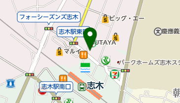 志木眼科クリニックの地図画像