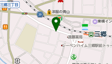 三郷南口駅前眼科診療所の地図画像