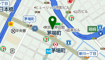 茅場町メンタルクリニックの地図画像