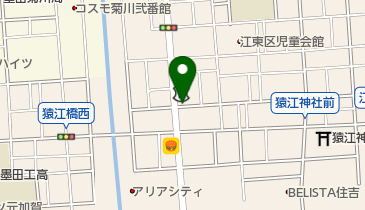 さるえこどもクリニックの地図画像