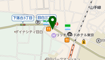 目白医院の地図画像