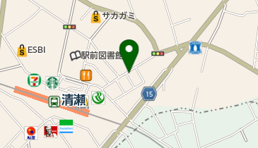 とみまつ小児科循環器クリニックの地図画像