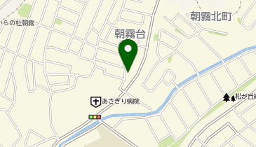 あさぎりクリニックの地図画像