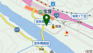 くさかべ皮フ科の地図画像