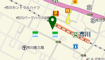 かわしま皮膚科の地図画像