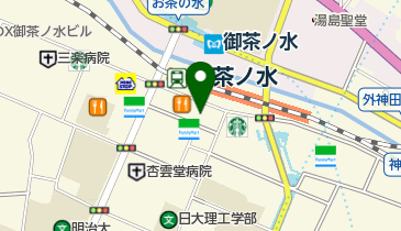 御茶ノ水呼吸ケアクリニックの地図画像