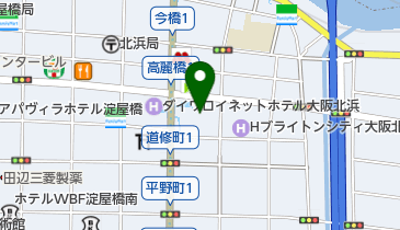 北浜よしおか内科クリニックの地図画像