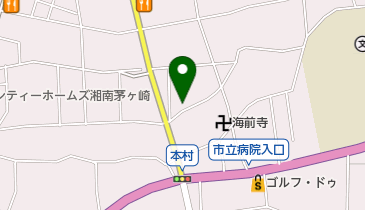 茅ヶ崎こどもの森クリニックの地図画像