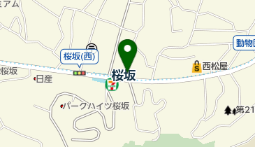 桜坂皮ふ科クリニックの地図画像