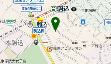 駒込山王クリニックの地図画像