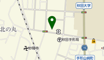 お肌のクリニックの地図画像