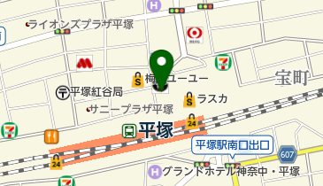 あらい内科クリニックの地図画像