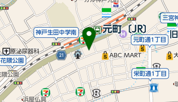 OHクリニックの地図画像