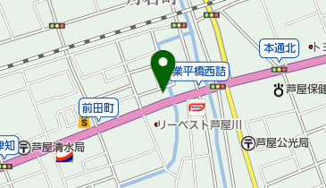 芦屋グランデクリニックの地図画像