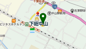 下総中山整形外科クリニックの地図画像