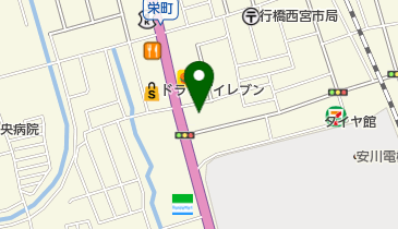 ふくしま整形外科クリニックの地図画像