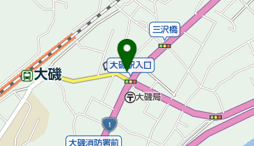 大磯内科クリニックの地図画像