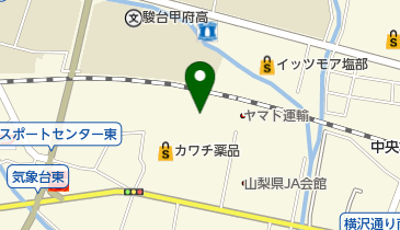 山梨県厚生連健康管理センターの地図画像