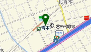 おおぎ駅前診療所の地図画像