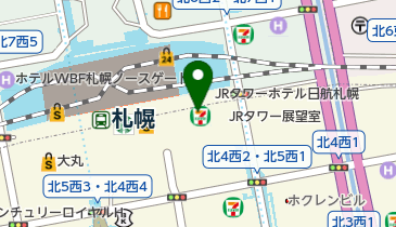 札幌ワーカーズクリニックの地図画像