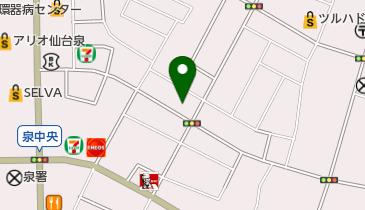 泉中央こどもクリニックの地図画像