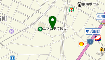 南浜田クリニックの地図画像