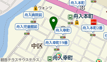 舟入山本内科クリニックの地図画像