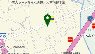 花の丘キッズクリニックの地図画像