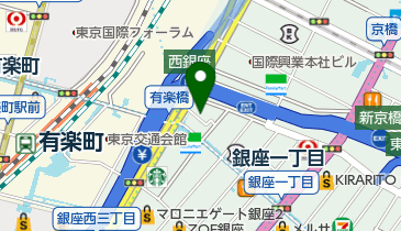 銀座フェミークリニックの地図画像