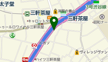 三軒茶屋駅前メンタルクリニックの地図画像