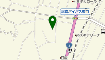 上野整形外科の地図画像