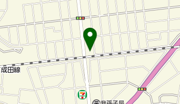 天王台こども・おとしよりクリニックの地図画像