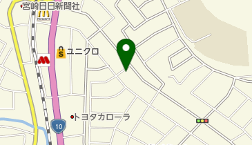 大王谷こどもクリニックの地図画像