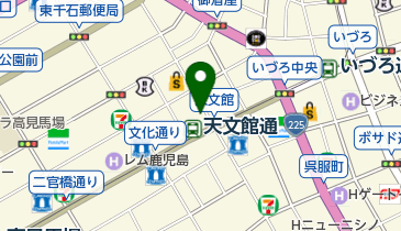 酒瀬川眼科クリニックの地図画像