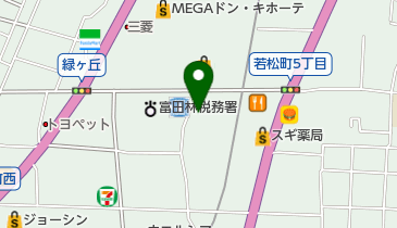 佐藤眼科の地図画像