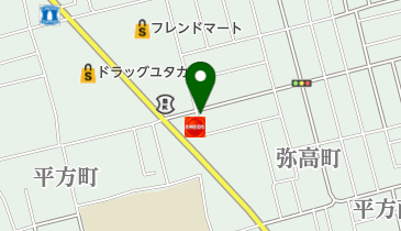 尾崎眼科の地図画像